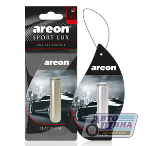 Освежитель воздуха гелевый Liquid Sport Lux "Платина" Areon арт. LX03