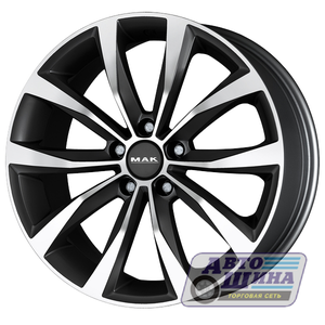 Диски 7.5J18 ET45 D67.1 MAK Wolf (5x114.3) Black-Mirror, арт.F7580WFBM45FO3X (Италия)