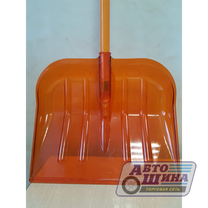 Лопата снеговая из поликарбоната с черенком арт. L1