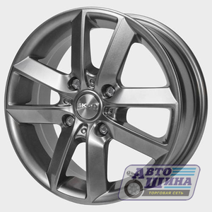 Диски 6.0J15 ET48 D54.1 СКАД Самурай (4x100) Графит, арт.1021127 (Россия)