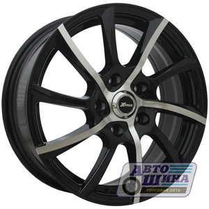 Диски 6.0J15 ET48 D54.1 X-Race AF-14 (4x100) BKF (Россия)