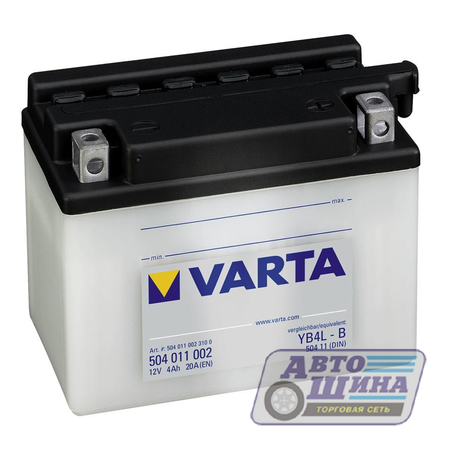 Купить аккумуляторы Varta moto 12V9 (509015-12N9-3B) 80А в Воронеже по  выгодной цене - Автошина, Воронеж