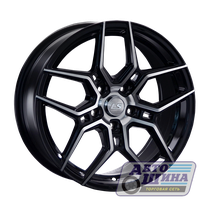 Диски 7.5J17 ET40 D60.1 LS Wheels 1266 (5x114.3) BKF (Китай)