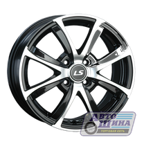 Диски 6.0J15 ET45 D73.1 LS Wheels 313 (4x100) BKF (Китай)