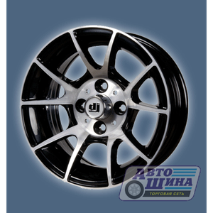 Диски 5.5J13 ET0 D58.6 DJ Wheels DJ305  (4x98) Black (ТУРЦИЯ)