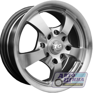 Диски 5.5J13 ET35  D58.5 TGRacing TG LZ320  (4x98) WHITE POL - белый с полир Арт.1130584 (КИТАЙ)