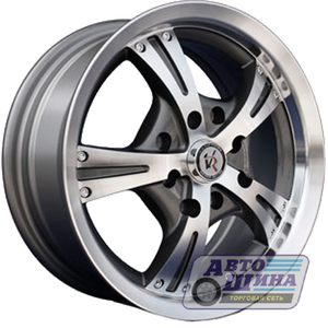 Диски 5.5J13 ET35  D60.1 TGRacing TG LZ311  (4x100) BLK POL (КИТАЙ)