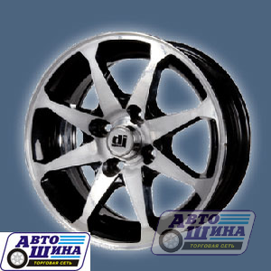 Диски 5.5J13 ET20  DJ Wheels DJ307 (4x98) Black (ТУРЦИЯ)