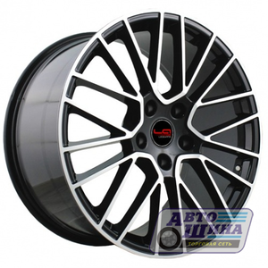 Диски 11.5J22 ET61 D71.6 Replica LA Porsche 521 (5x130) BKF (Китай)