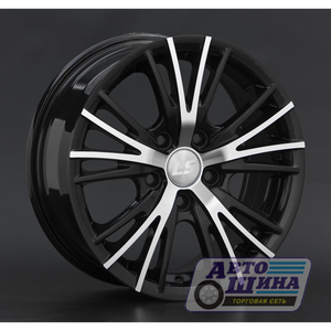 Диски 6.0J14 ET35  D58.6 LS Wheels LS BY701  (4x98) BKF (КИТАЙ)