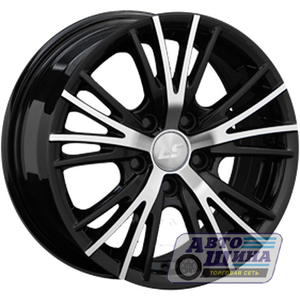 Диски 6.5J15 ET32  D58.6 LS Wheels LS BY701  (4x98) BKF (КИТАЙ)