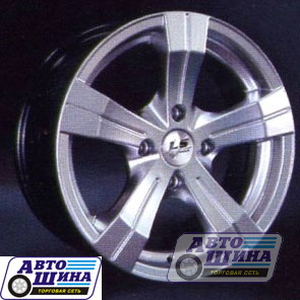 Диски 7.5J17 ET35  D57.1 LS Wheels LS K347  (5x114.3) BKF (ТАЙВАНЬ)