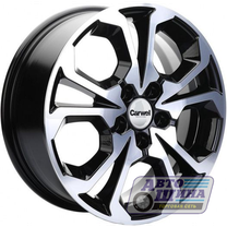 Диски 6.5J17 ET33 D60.1 Khomen Wheels KHW1711 (Chery/Exeed) (5x108) Black-FP (Россия)