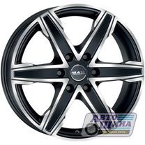 Диски 6.5J16 ET62 D84.1 MAK King 6 (6x130) Ice Black (Италия)