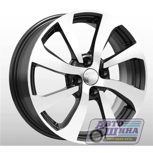 Диски 6.0J16 ET41 D60.1 КиК iFree Original ZV XRAY (КС893) (4x100) Алмаз Черный, арт. 75247 (Россия)