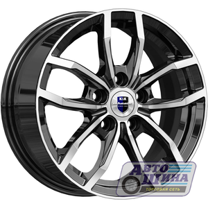 Диски 6.5J15 ET50 D63.3 КиК Фрост (КС1048) Сфера (5x108) Алмаз Черный, (арт.80346) (Россия)