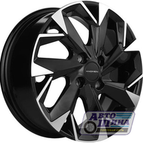 Диски 5.5J14 ET35 D58.5 Khomen Wheels KHW1402 (4x98) Black-FP (Россия)