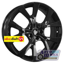 Диски 7.0J19 ET45 D60.1 Khomen Wheels KHW1906 (Changan CS85 Coupe) (5x114.3) Black (Россия)