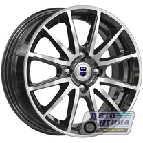 Диски 5.5J14 ET35 D58.5 КиК Квант (КС960) (4x98) Алмаз Черный (Россия)