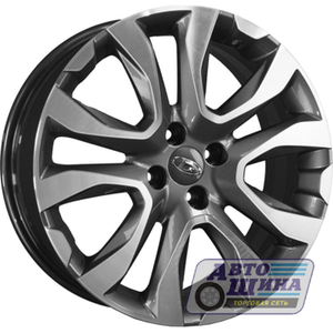 Диски 7.0J17 ET43 D60.1 КиК Протон (X-Ray Cross) (КС769) (4x100) Алмаз антрацит (Россия)