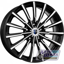 Диски 5.5J14 ET45 D56.1 КиК Акцент (КС641) (4x100) Алмаз Черный, 28257 (Россия, (КР))