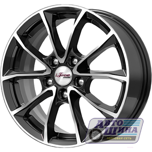Диски 6.5J16 ET50 D66.1 КиК iFree Джет (5x114.3) Блэк Джек (Россия)