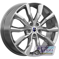 Диски 7.5J18 ET40 D66.6 КиК Портер (КС906) (5x112) Дарк Платинум (Россия)