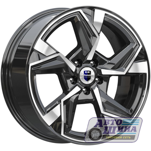 Диски 7.5J18 ET40 D57.1 КиК Кайан (КС1012) (5x112) Алмаз Черный (Россия)