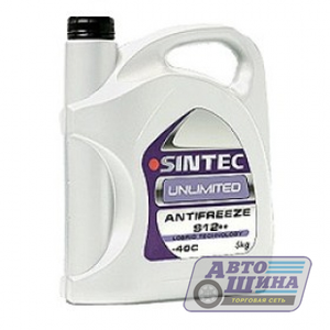 Антифриз Sintec Unlimited G12 5кг, Фиолетовый арт. 803584