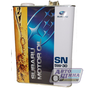 Масло моторное 5w-30 Subaru Motor Oil SN 4L
