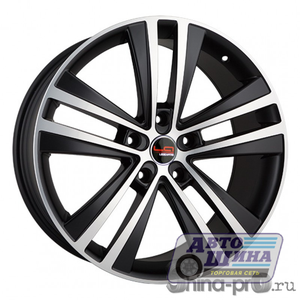 Диски 7.5J17 ET47  D57.1 Replica LA VW 44  (5x112) BKF (Китай)