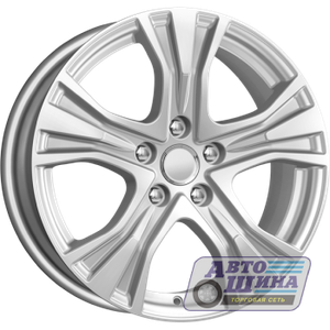 Диски 7.0J17 ET47 D66.1 КиК КС673 Nissan Juke ZV (5x114.3) Сильвер, арт.63564 (Россия)