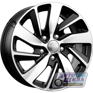Диски 6.5J16 ET50 D66.1 КиК КС741 Renault Duster (5x114.3) Алмаз Черный, арт.67973 (Россия)
