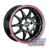 Диски 6.0J14 ET35 D58.6 LS Wheels 204 (4x98) BKCRL (Китай)