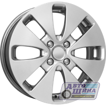 Диски 6.0J15 ET48 D54.1 КиК КС582 Kia Rio (4x100) Дарк Платинум, арт.72483 (Россия)